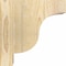 Ekena Millwork Newport Rough Sawn Corbel, Douglas Fir, 6"W x 10"D x 10"H COR06X10X10NEW00RDF - alternate 3